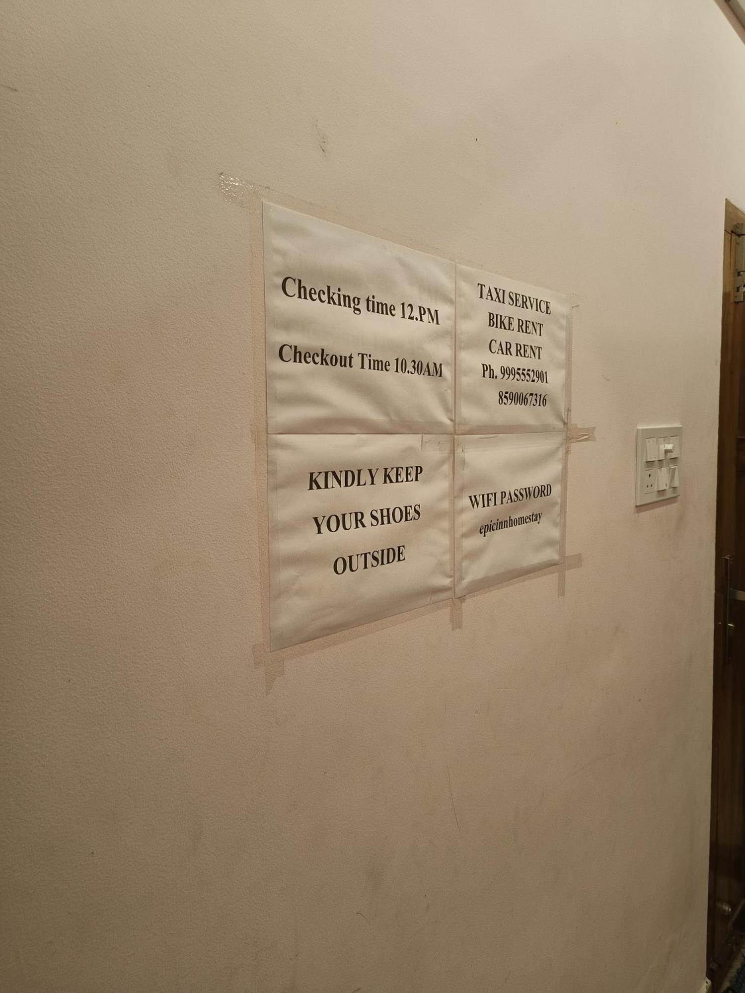 Epic Inn Villa Varkala With Kitchen Ruang foto